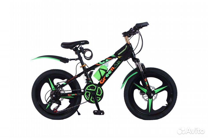 Велосипед на литых дисках