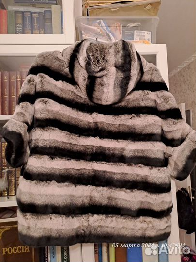 Шубка кейп, кролик, 42 размер, новая