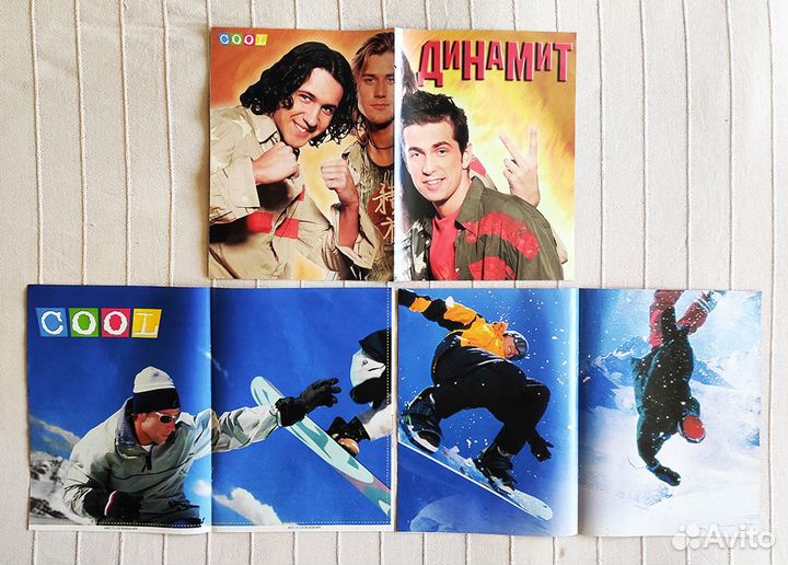 Плакаты Постеры из Журнала Cool / Popcorn 90е