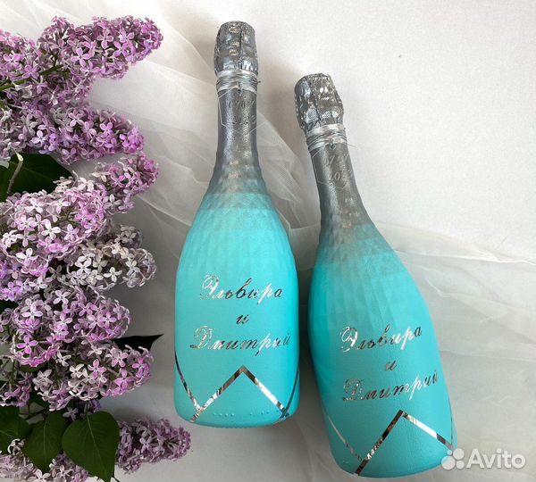 Свадебный набор шампанское бокалы
