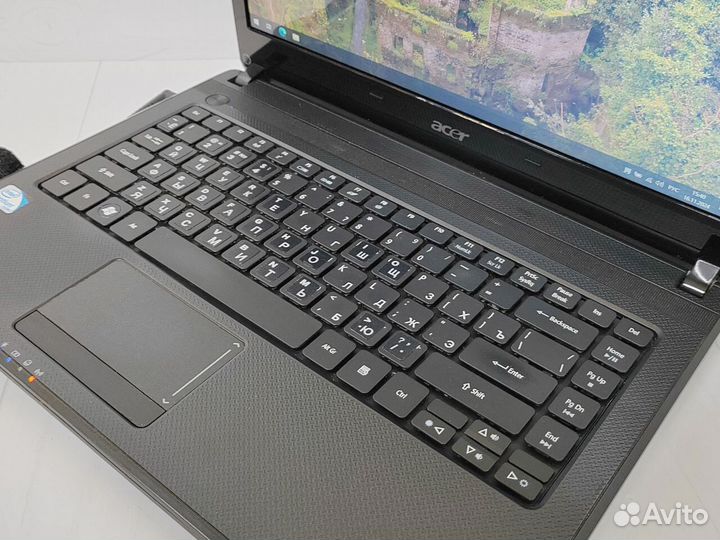 Новый Акб SSD 8gb windows 10 Acer Aspire Ноутбук