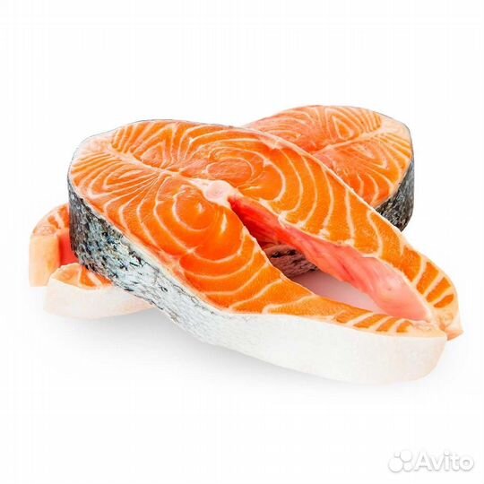 Стейки лосося