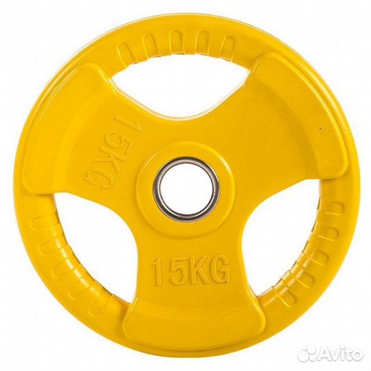 Диск обрезиненный цветной Profi-Fit 1,25 - 25 кг