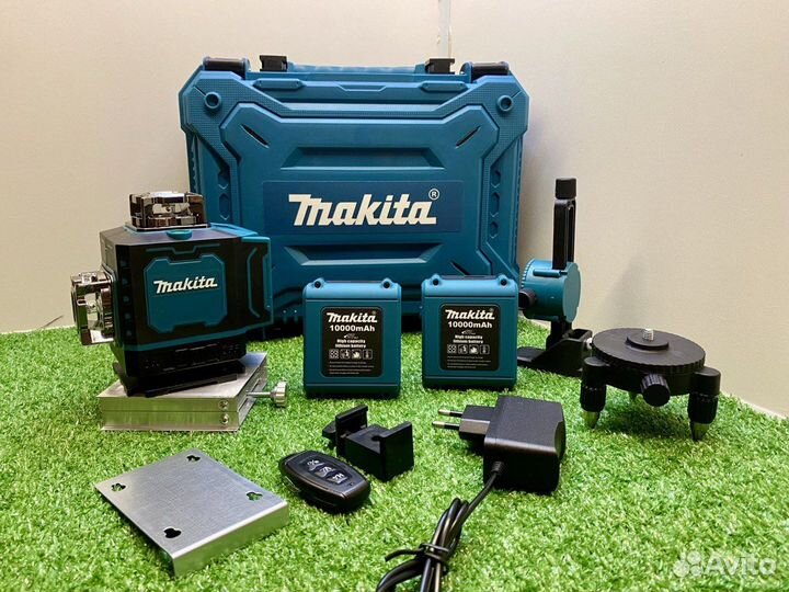 Лазерный уровень makita 4D нивелир 16 линий