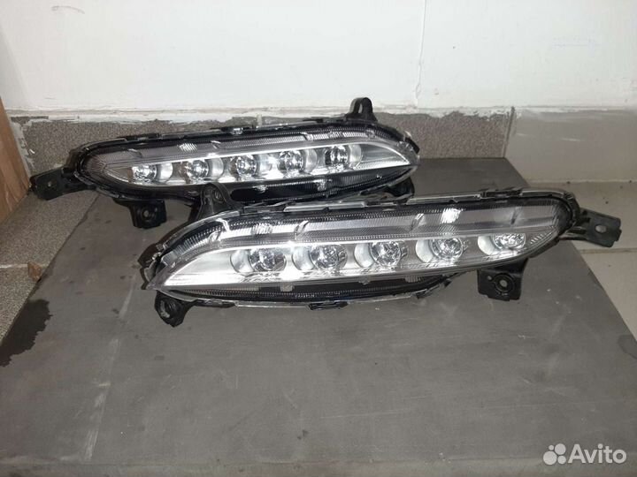 Дневные ходовые огни дхо Хендай Tucson