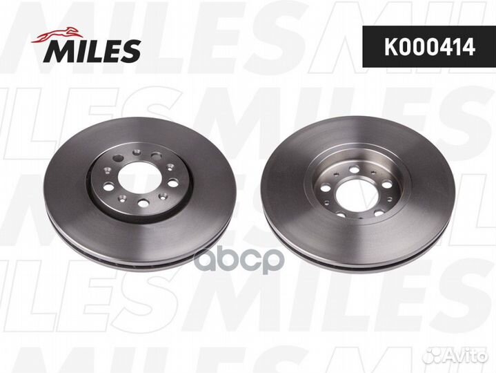 Диск тормозной передний D288 мм polo седан RUS