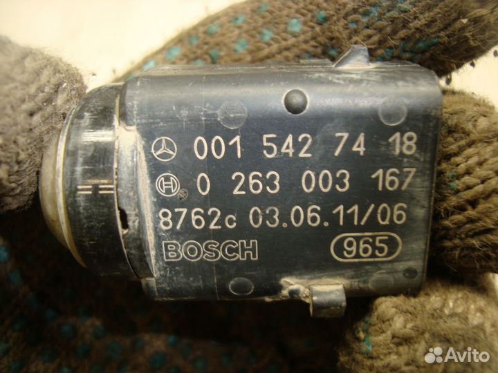 Датчик парктроника W163 M628 A0015427418