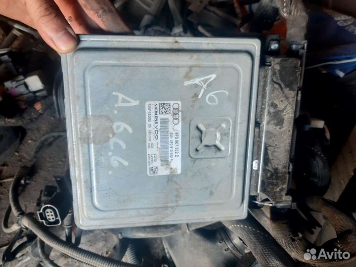 Панель приборов Audi A6 C6 эбу торм диски