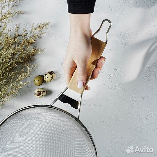 Сито с ручкой Доляна «Стандарт», d21 см