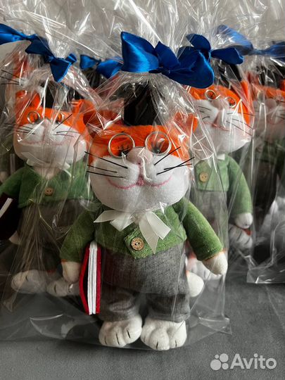 Авторская игрушка Кот Учёный из Обнинска