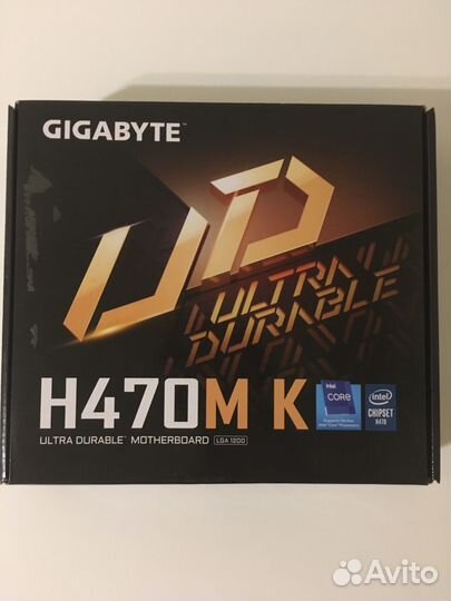 Материнская плата gigabyte H470M K lga1200