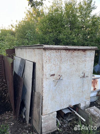 Бак для воды на дачу металлический