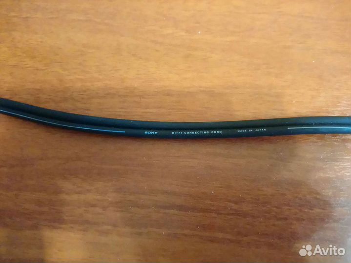 Межблочный кабель 2 rca 2rca Sony. Japan