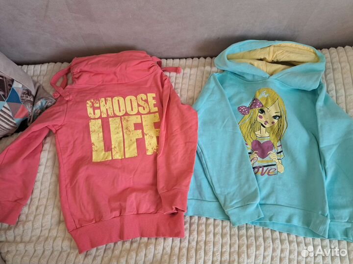 Вещи для девочки пакетом 116 размер