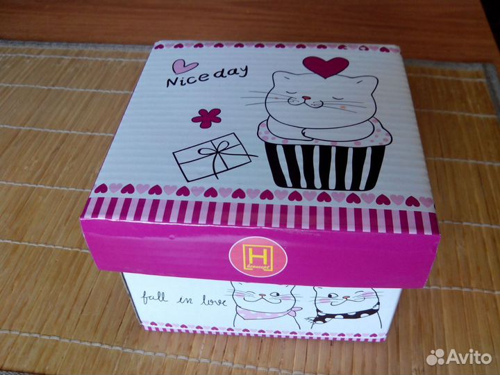 Новая подарочная кружка в упаковке 350 мл