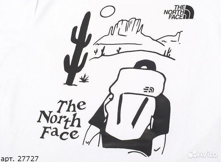 Футболка The North Face Белая