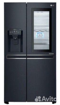Холодильник LG GS-X961mtaz черный