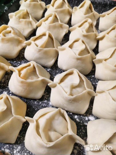 Вареники и пельмени домашние ручной лепки