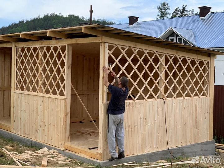 Ремонт, строительство, беседки, забор, сайдинг