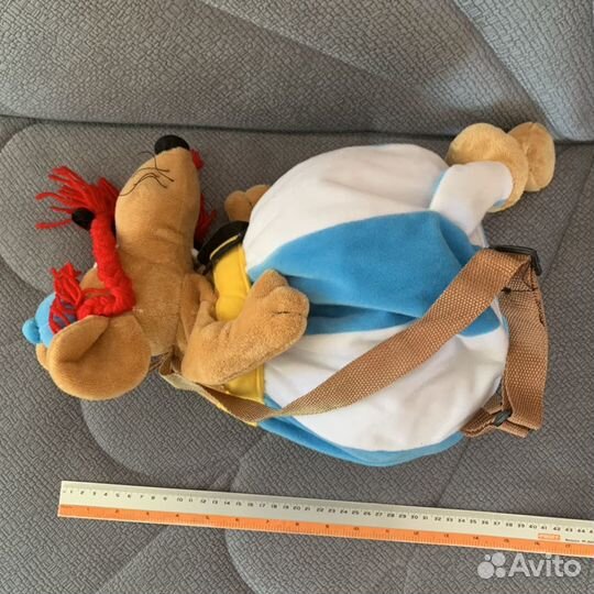 Мягкая игрушка рюкзак крыса идеал