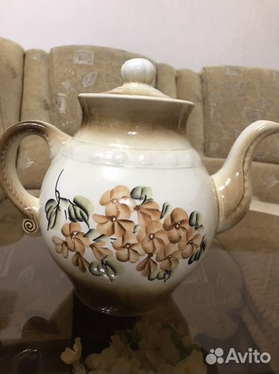 Керамический чайник времен СССР