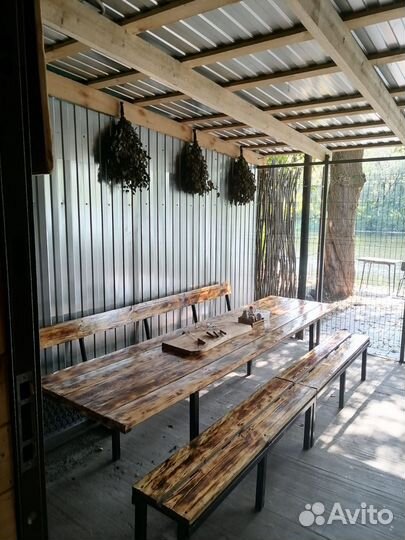 Аренда бани с беседкой на сейму