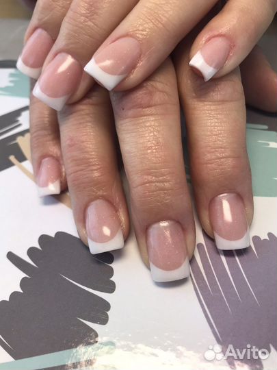 Наращивание ногтей акрилом