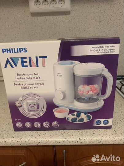 Пароварка philips avent