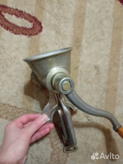 Мясорубка ручная СССР чугунная