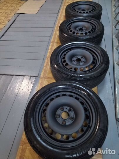 Штампованные диски r16 VAG оригинальные 5*112