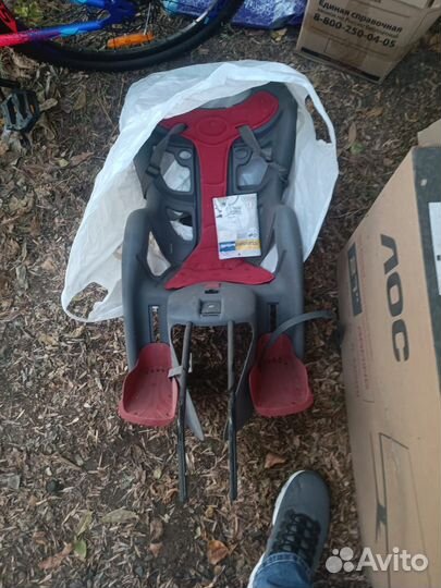 Кресло для ребенка на велосипед
