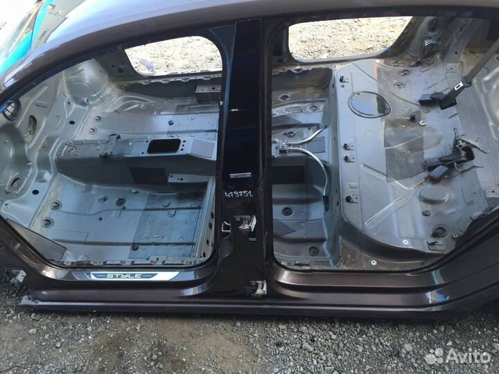 Порог со стойкой левый Volkswagen Polo Sed RUS 2011