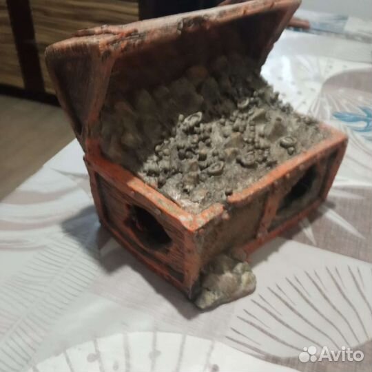 Грот в аквариум