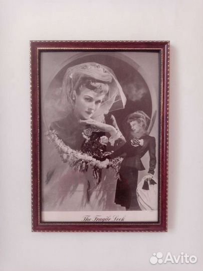 Постер журнала вог 1938, оригинал