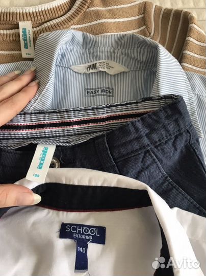 Пакет фирменных вещей на мальчика 128-134