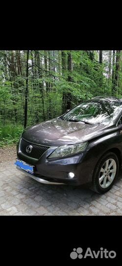 Защита переднего бампера lexus rx 350 2009-2012
