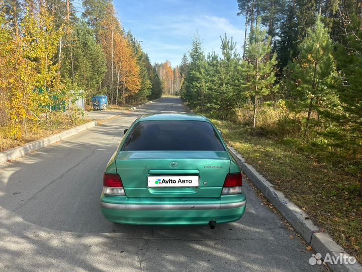 Toyota Corsa 1.5 AT, 1999, 220 000 км