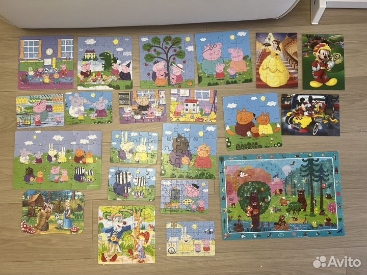 Пазлы 21 набор