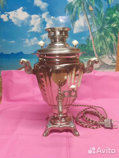 Тульский Самовар электрический СССР - 3 литра