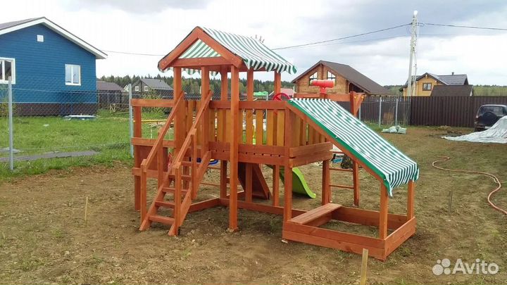 Сборка детских комплексов и площадок