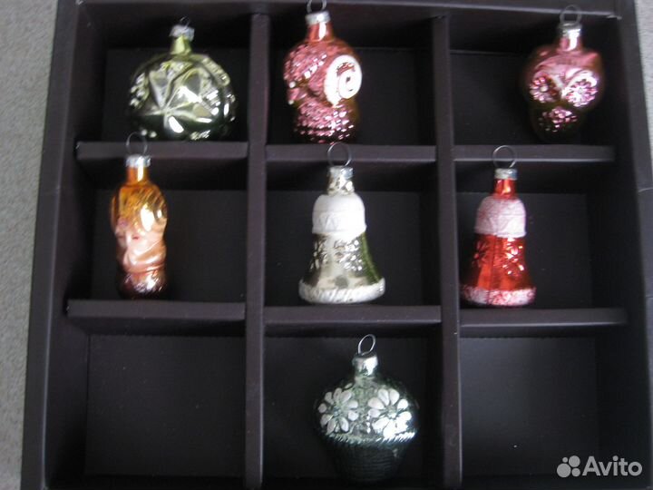 Елочные игрушки СССР