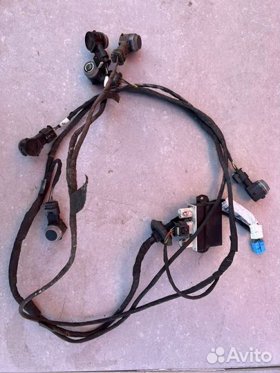 Проводка парктроника заднего бампера Mercedes W205