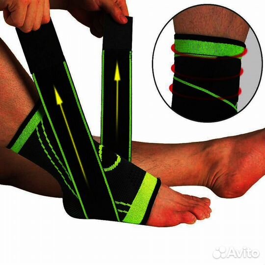 Бандаж на голеностопный сустав Ортез на голеностоп