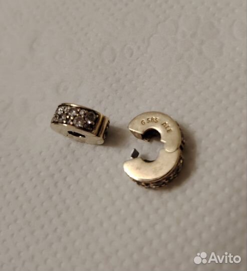 Золотые шармы пандора