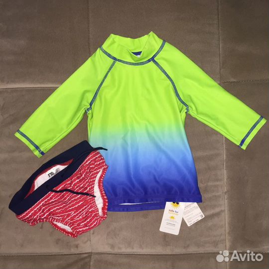 Солнцезащитная футболка и плавки mothercare