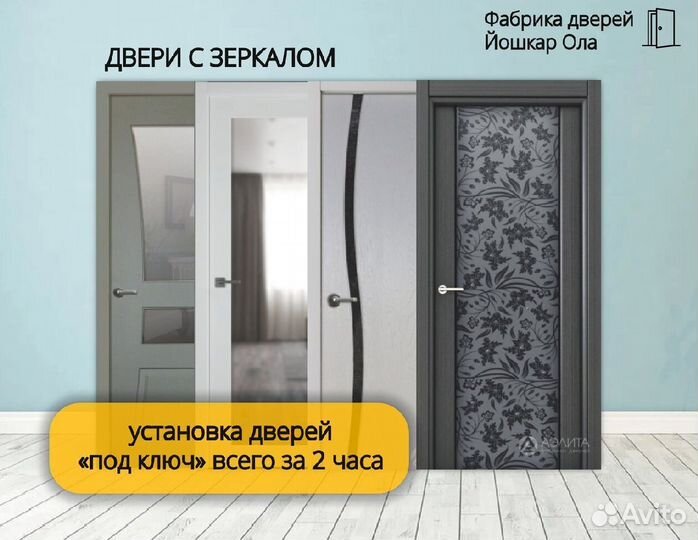 Mежкомнатные двери Compack