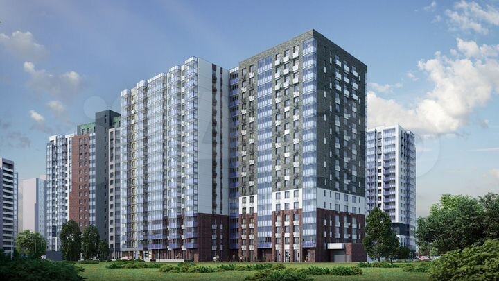 1-к. квартира, 50,5 м², 12/18 эт.