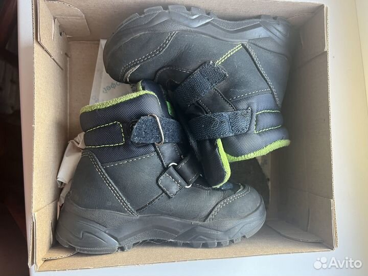 Неубиваемые ботинки демисезон Котофей 24 размер