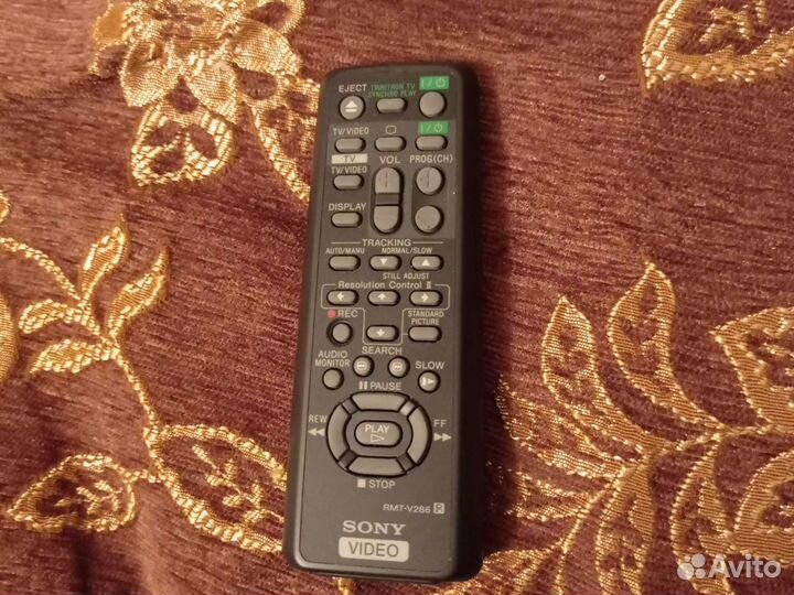 Пульт от видеомагнитофона sony RMT-V286