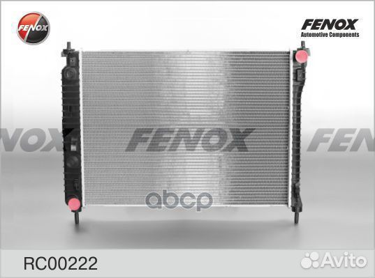 Радиатор охлаждения RC00222 fenox